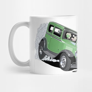 Mean Green Car Mug